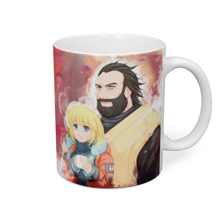 マグカップ - 直径 8 cm / 高さ 9.5 cm