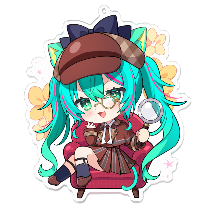 ドヤ探偵 - 100 x 100 (mm)(3)