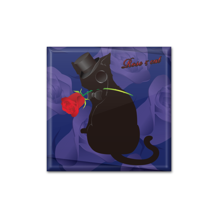 缶バッジ - 四角形40mm