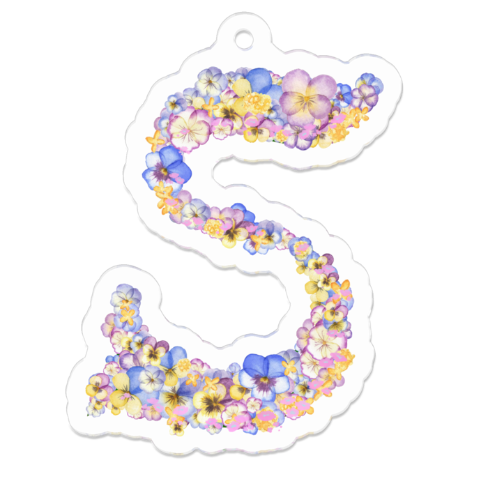 S　アクリルキーホルダー - 50 x 50 (mm)(18)