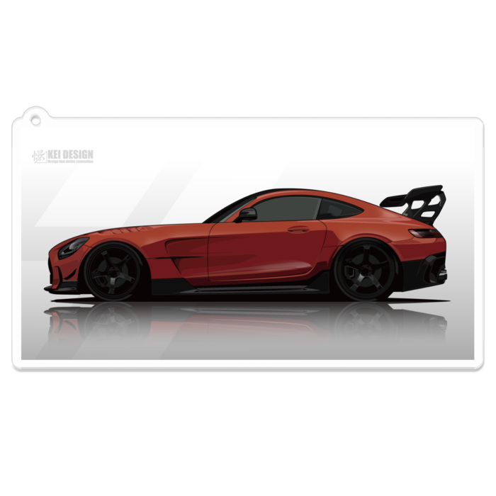 アクリルキーホルダー - 100 x 100 (mm)