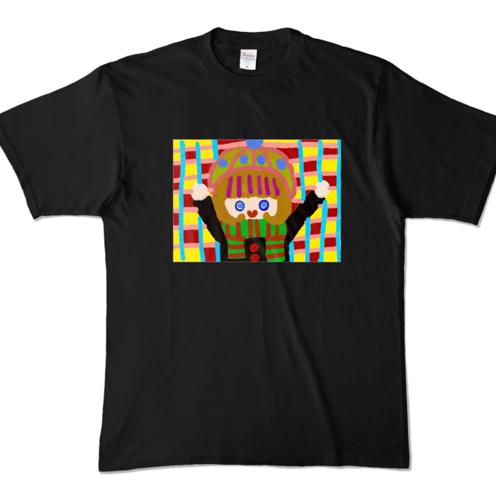 カラーTシャツ - XL - ブラック (濃色)