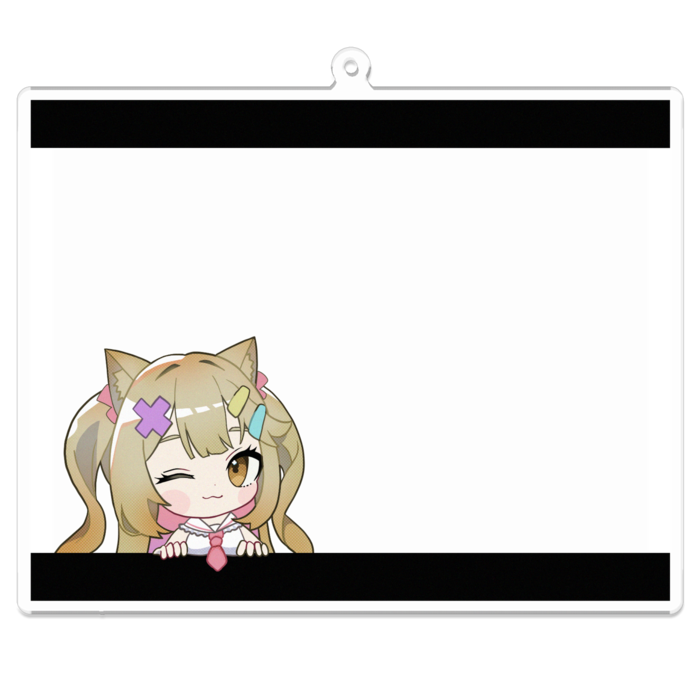 アクリルキーホルダー - 100 x 100 (mm)