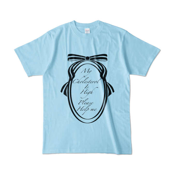 カラーTシャツ - L - ライトブルー (淡色)