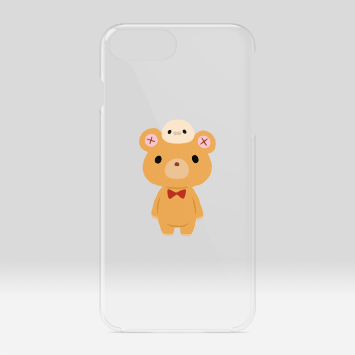 ver.WクリアiPhoneケース - iPhone 6 Plus / 7 Plus / 8 Plus