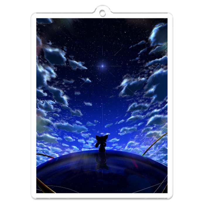 アクリルキーホルダー - 70 x 70 (mm)(1)