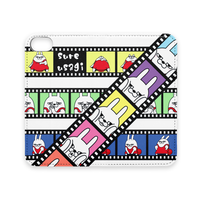 手帳型iPhoneケース(ベルトなし) - iPhone 8 / 7 / SE2 - ストラップ穴 なし