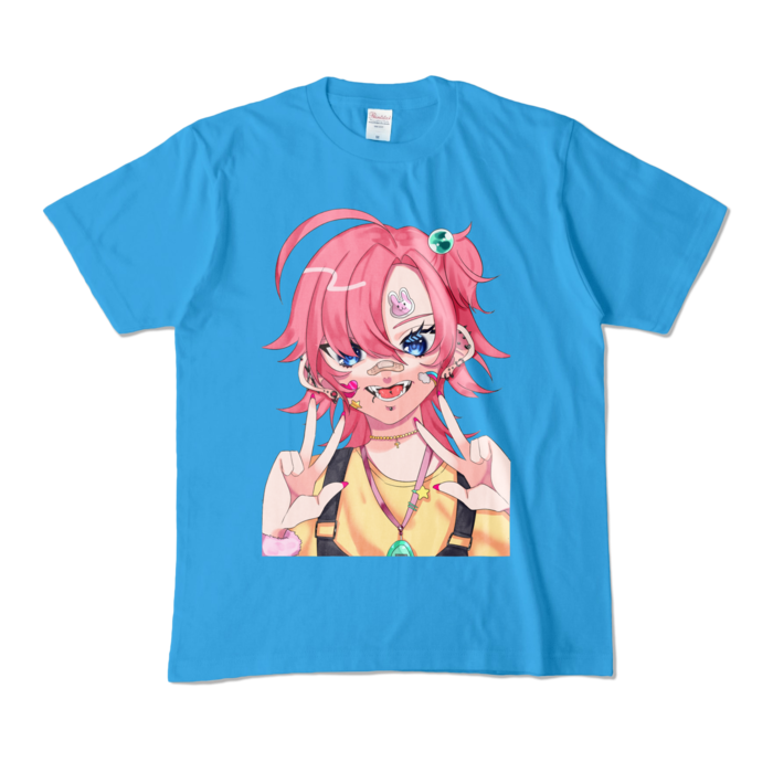 カラーTシャツ - M - ターコイズ (濃色)