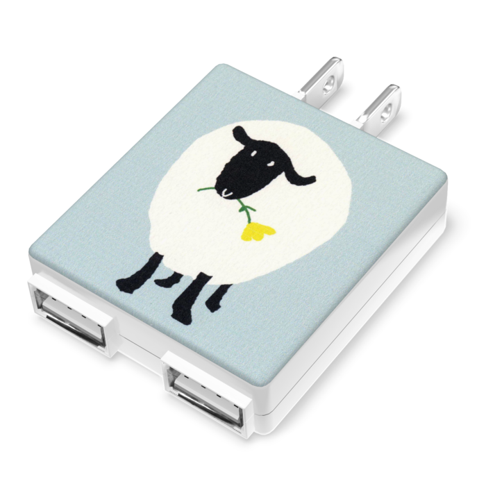 ひつじ・ACアダプター - 50×55mm