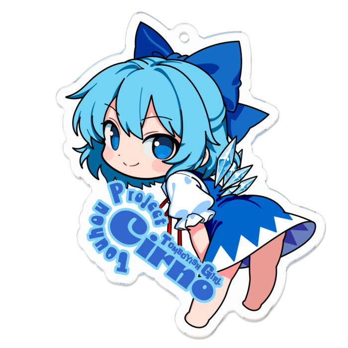 アクリルキーホルダー - 70 x 70 (mm)