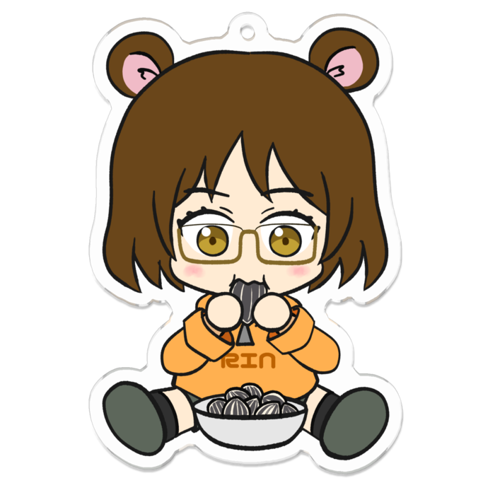 アクリルキーホルダー - 70 x 70 (mm)