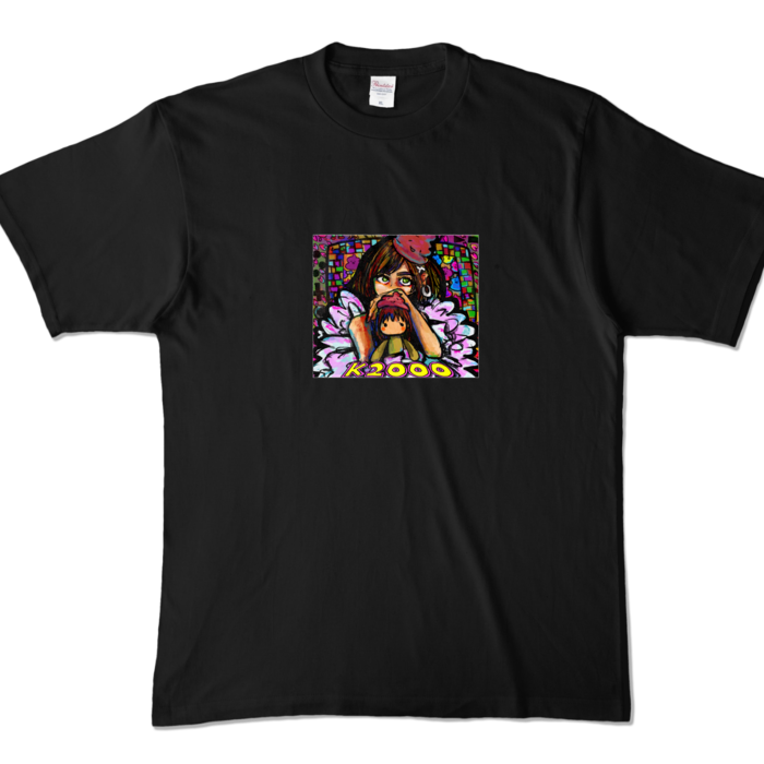 カラーTシャツ - XL - ブラック (濃色)