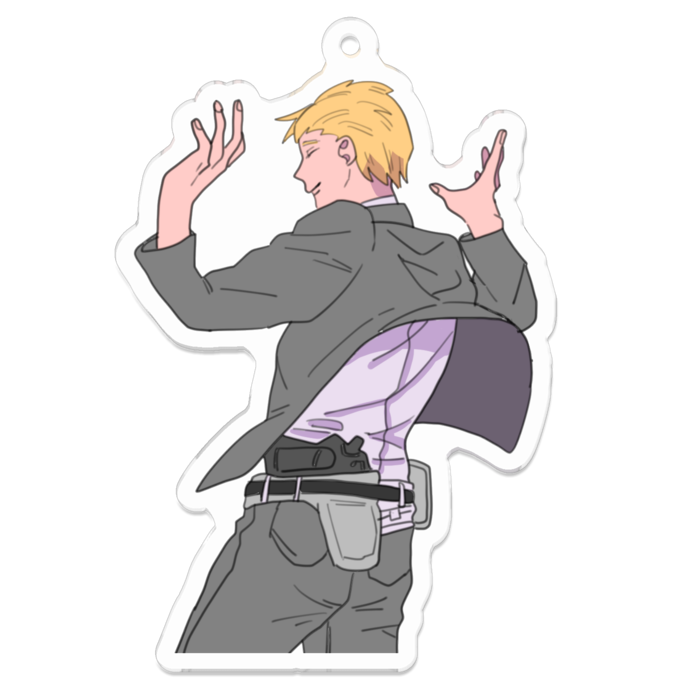 アクリルキーホルダー - 70 x 70 (mm)