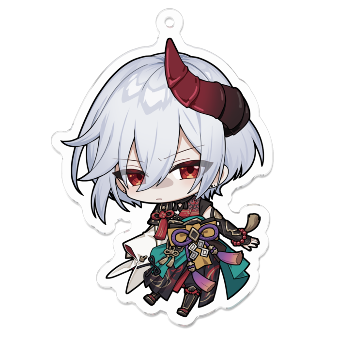 かぎっ娘イラストパンダカーver.まとめ　アクリルキーホルダー トガちゃんアクリルキーホルダー① - ほっけ屋 - BOOTH