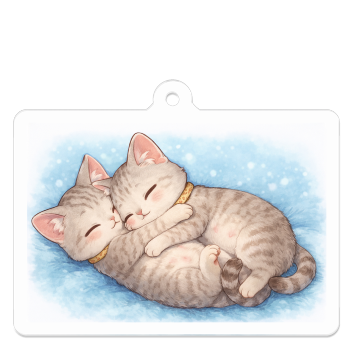 アクリルキーホルダー - 50 x 50 (mm)