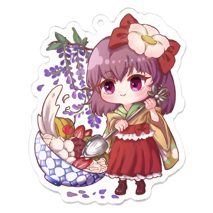 アクリルキーホルダー - 70 x 70 (mm)