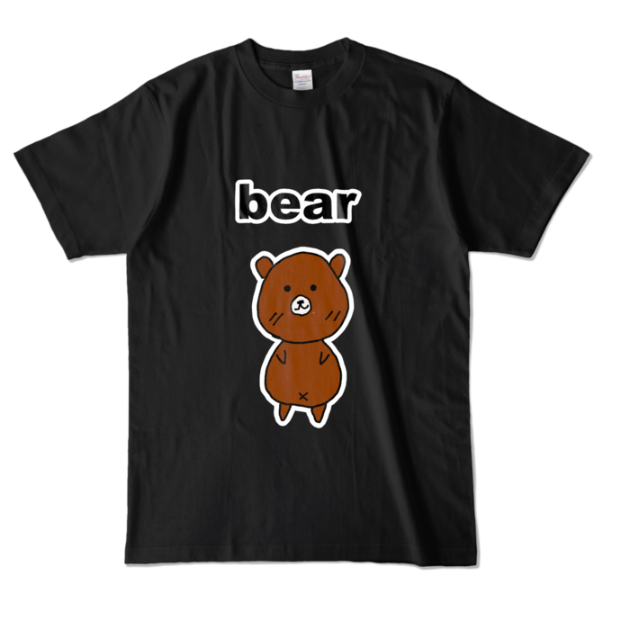 カラーTシャツ - L - ブラック (濃色)