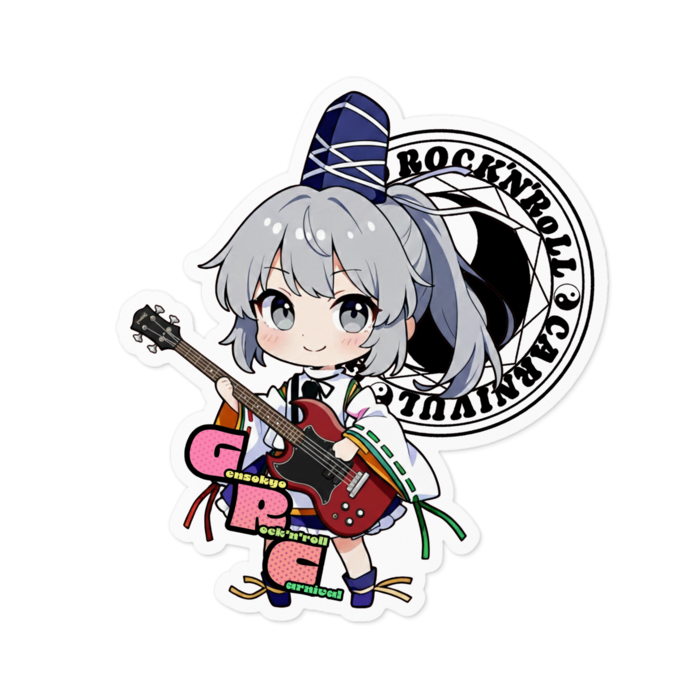 ステッカー - 100 x 100 (mm)