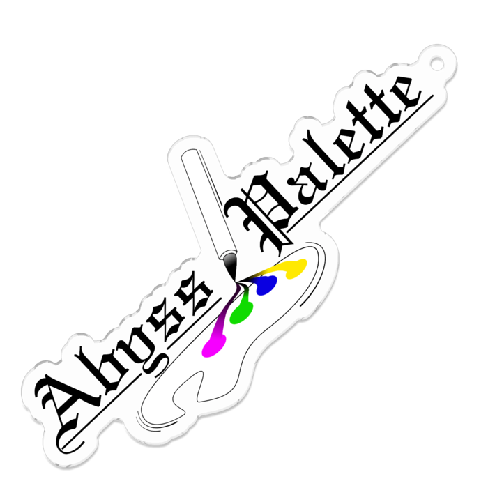 中アクリルキーホルダー - 70 x 70 (mm)