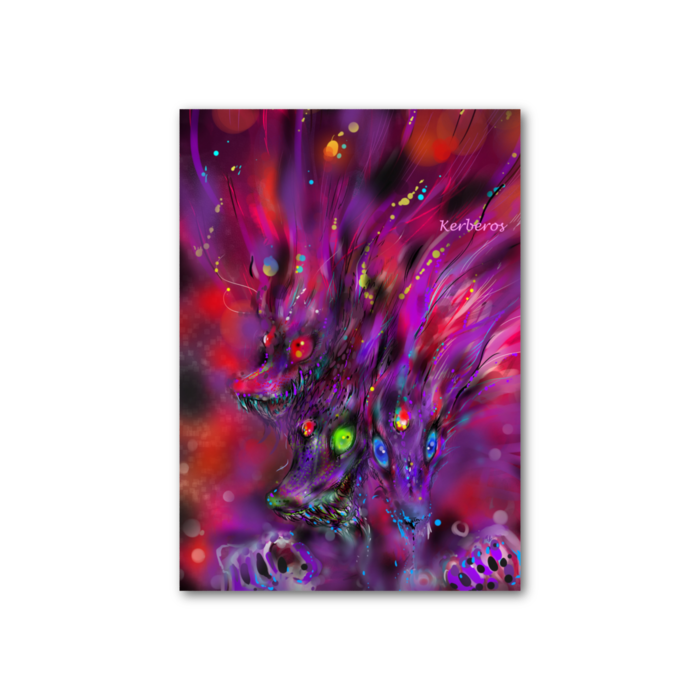 フォト風カード - 縦 - 片面