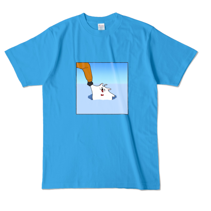カラーTシャツ - L - ターコイズ (濃色)