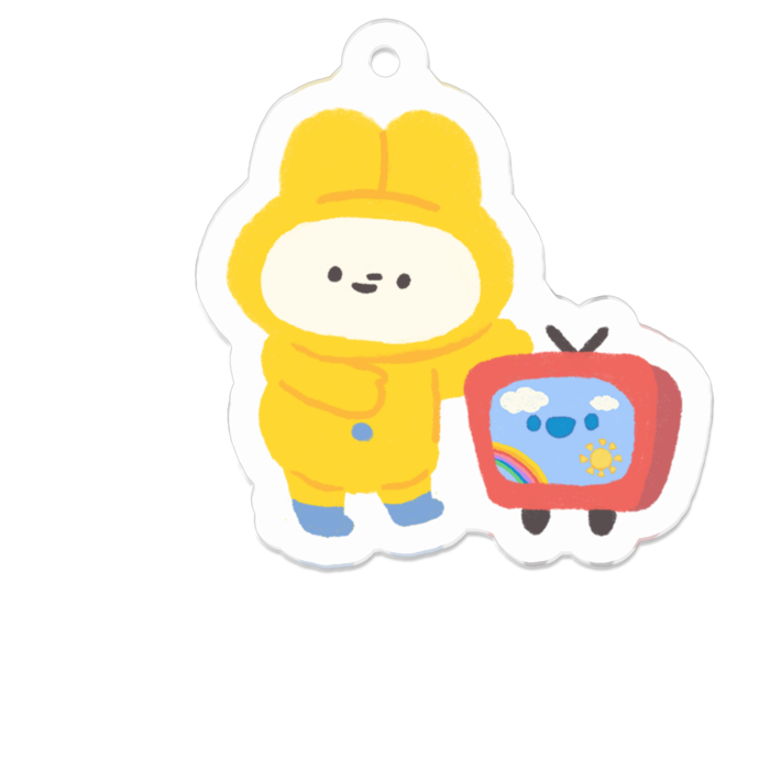 アクリルキーホルダー - W50 × 50mm 以内