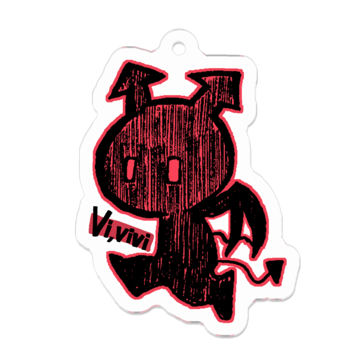 アクリルキーホルダー - 50 x 50 (mm)