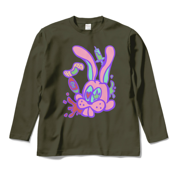 ロングスリーブTシャツ - M - アーミーグリーン