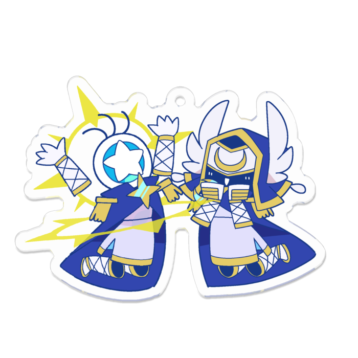 アクリルキーホルダー - 70 x 70 (mm)