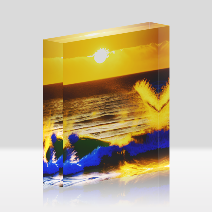 アクリルブロック - 100x100mm