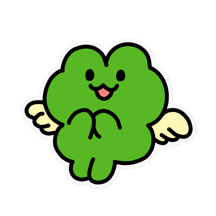 ステッカー - 100 x 100 (mm)