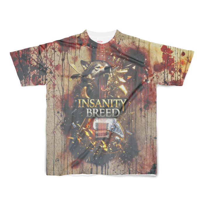 フルグラフィックTシャツ - S - 正面印刷のみ