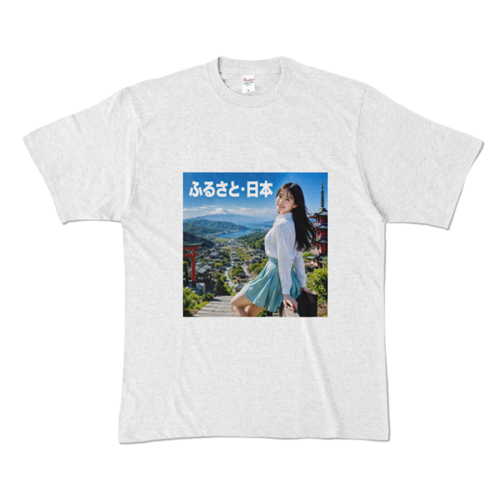 カラーTシャツ - XL - アッシュ （淡色）