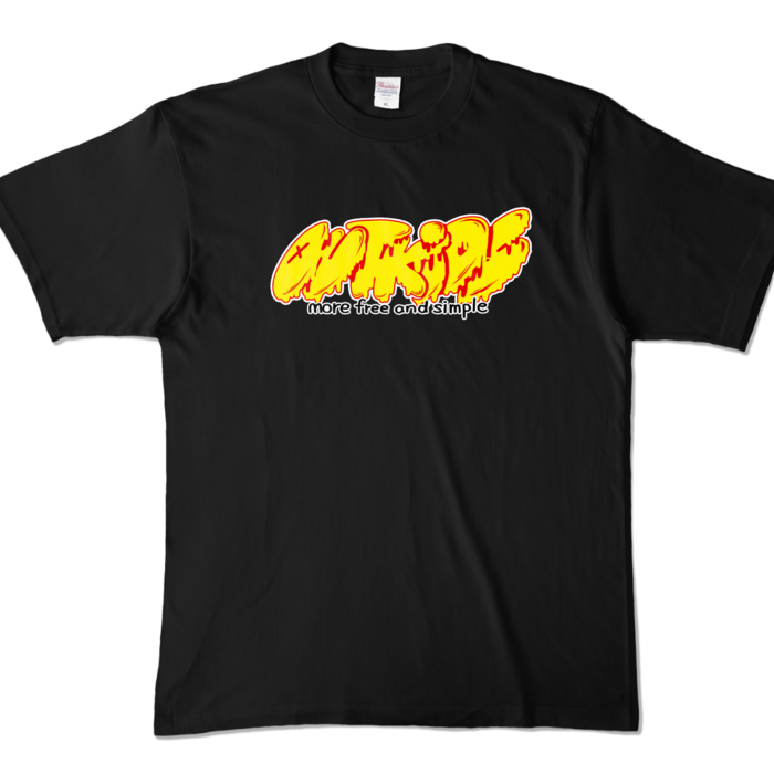 カラーTシャツ - XL - ブラック (濃色)