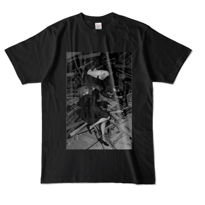 カラーTシャツ - L - ブラック (濃色)