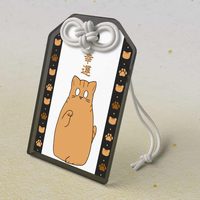 アクリルお守り - 50 × 80mm