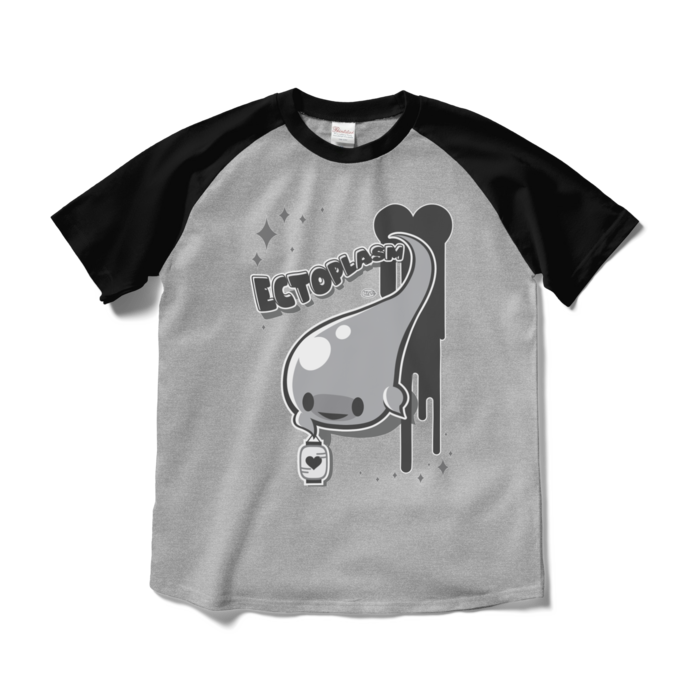 杢グレー×黒　M