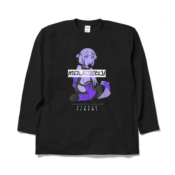 ロングスリーブTシャツ - XL - ブラック