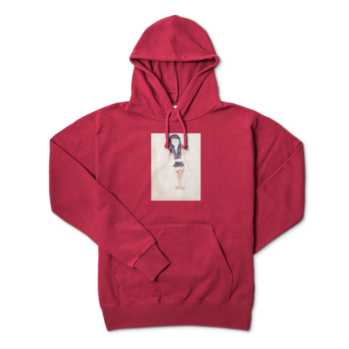 パーカー - L - バーガンディ