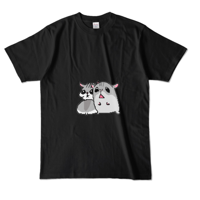 カラーTシャツ - L - ブラック (濃色)