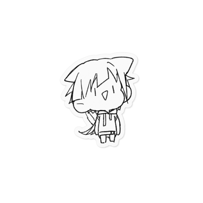 ステッカー - 100 x 100 (mm)