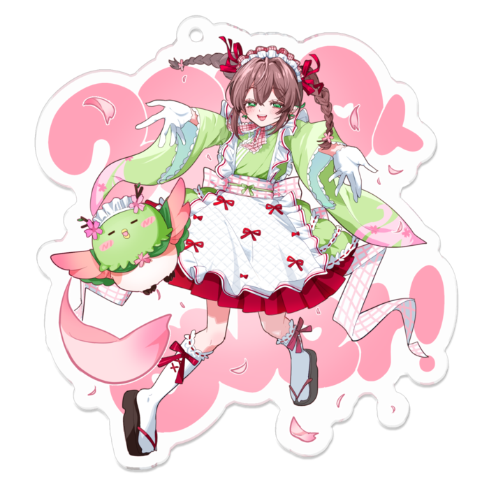 アクリルキーホルダー - 70 x 70 (mm)
