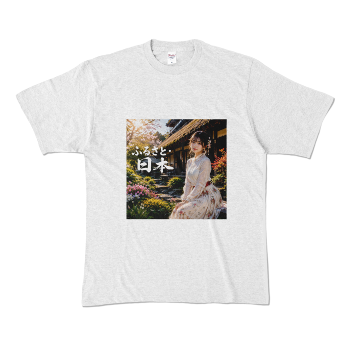 カラーTシャツ - XL - アッシュ （淡色）