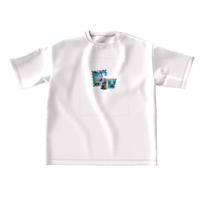 ビッグシルエットTシャツ - L - 両面