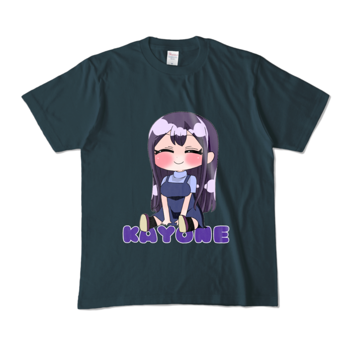 カラーTシャツ - M - デニム (濃色)