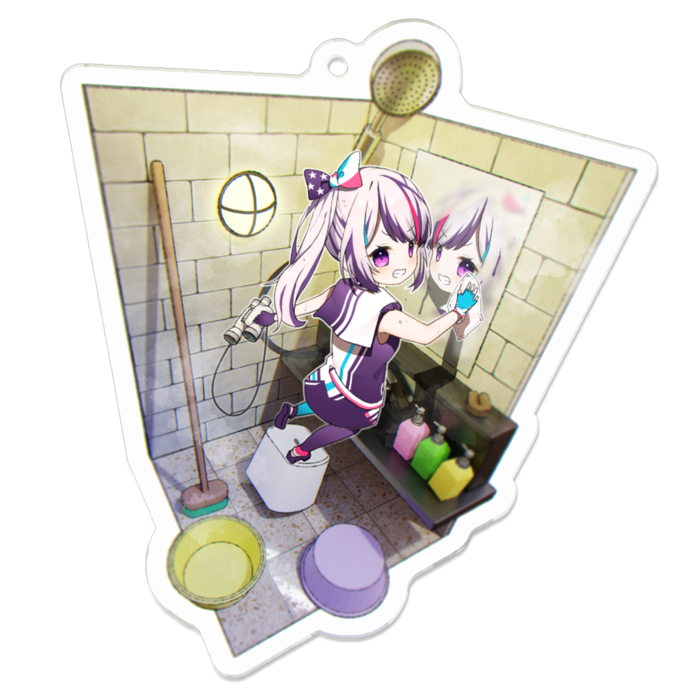 アクリルキーホルダー - 70 x 70 (mm)