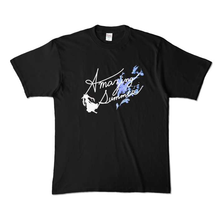 カラーTシャツ - XL - ブラック (濃色)