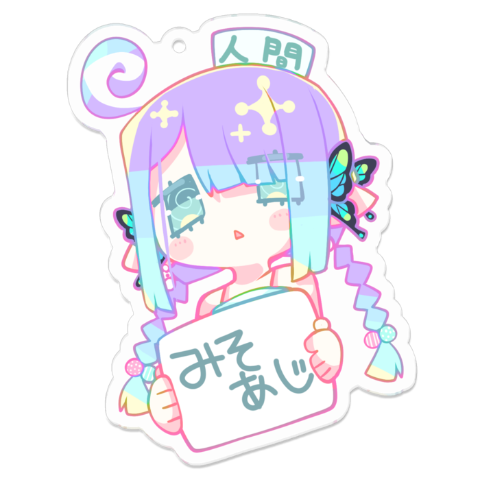 アクリルキーホルダー - 70 x 70 (mm)