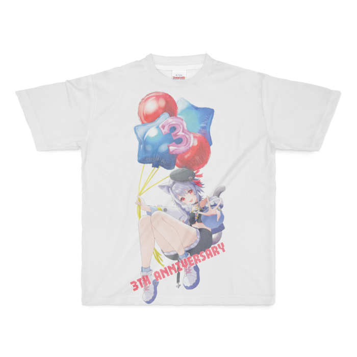 フルグラフィックTシャツ - M - 正面印刷のみ