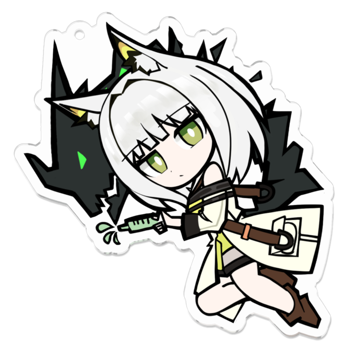 アクリルキーホルダー - 70 x 70 (mm)